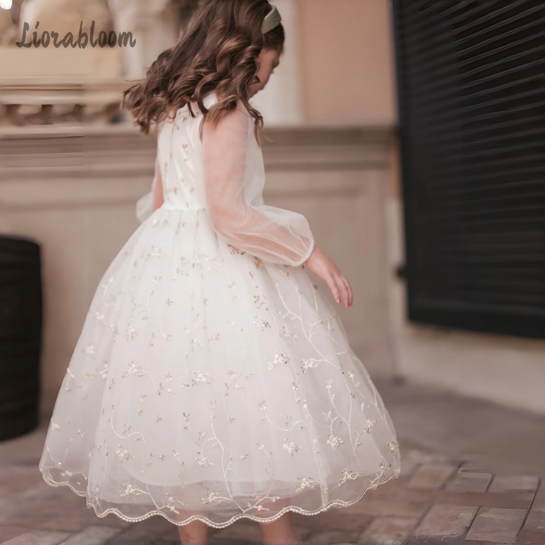 Robe de demoiselle d'honneur p - Embroidery Flower avis et prix
